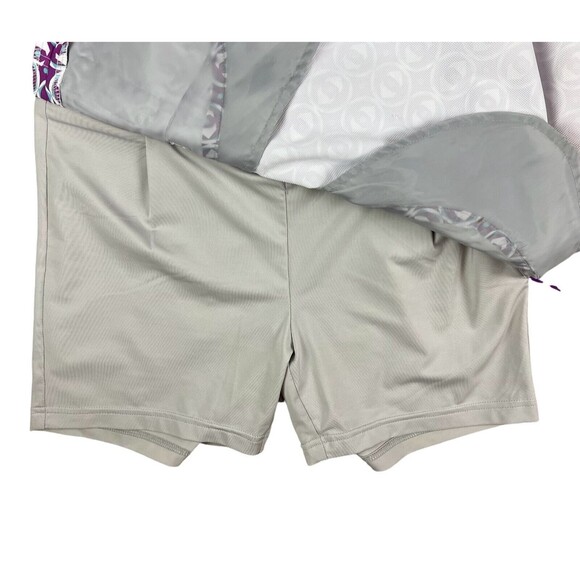 N'VO By Lanctot Athletic Golf Skort  Women's Size 2  Purple Geometric Print - Picture 7 of 10